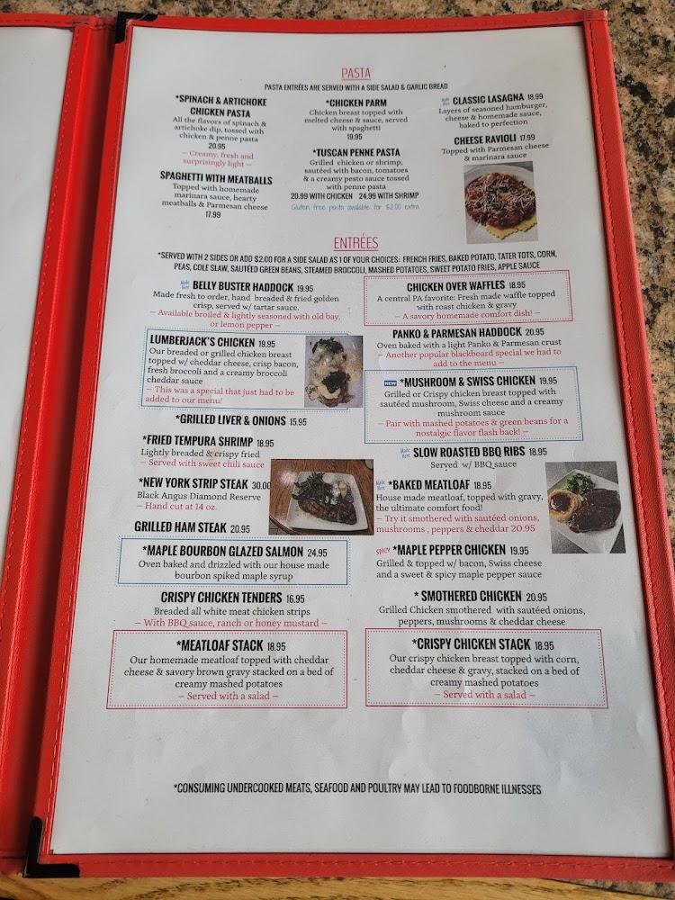 Lumberjack's Kitchen Menu image 1